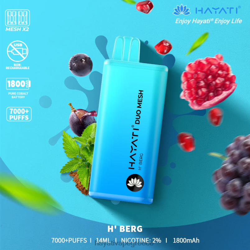 Hayati Duo Mesh αναλώσιμα χ'μπεργκ F402H171 Hayati Greece