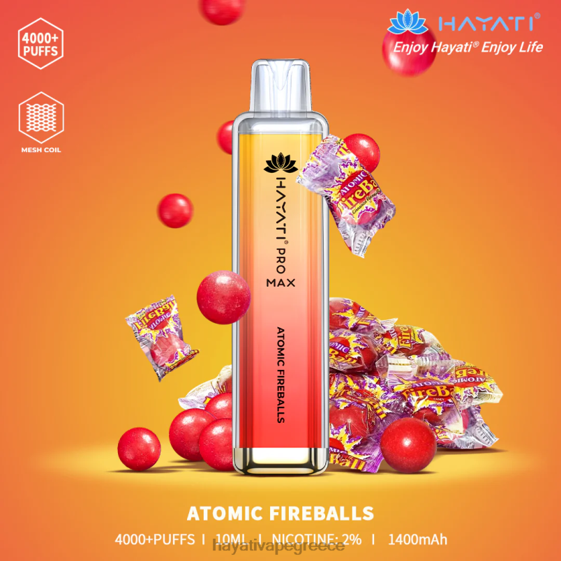 Hayati Pro Max αναλώσιμα ατομική βολίδα F402H89 Hayati Store Greece