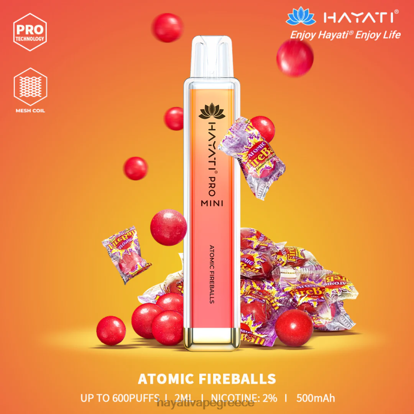 Hayati Pro Mini αναλώσιμα ατομική βολίδα F402H1 Hayati Greece