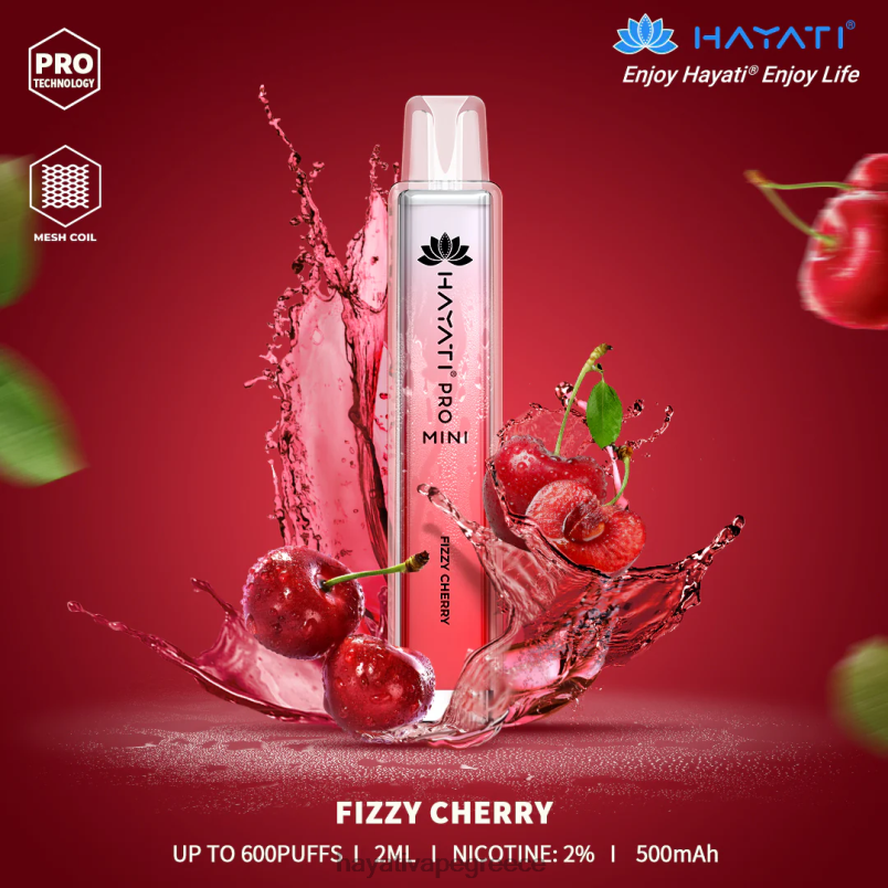 Hayati Pro Mini αναλώσιμα ανθρακούχο κεράσι F402H9 Hayati Store Greece